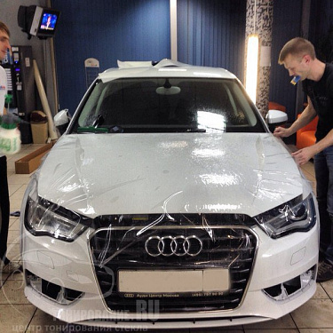 Антигравийная защита Audi A3 New. Фото - 3