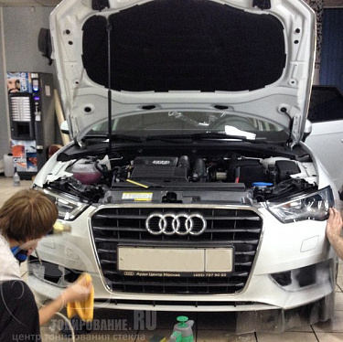 Антигравийная защита Audi A3 New. Фото - 5