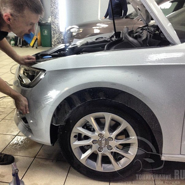 Антигравийная защита Audi A3 New. Фото - 6