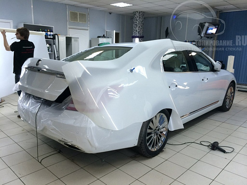 Антигравийная защита Hyundai Equus